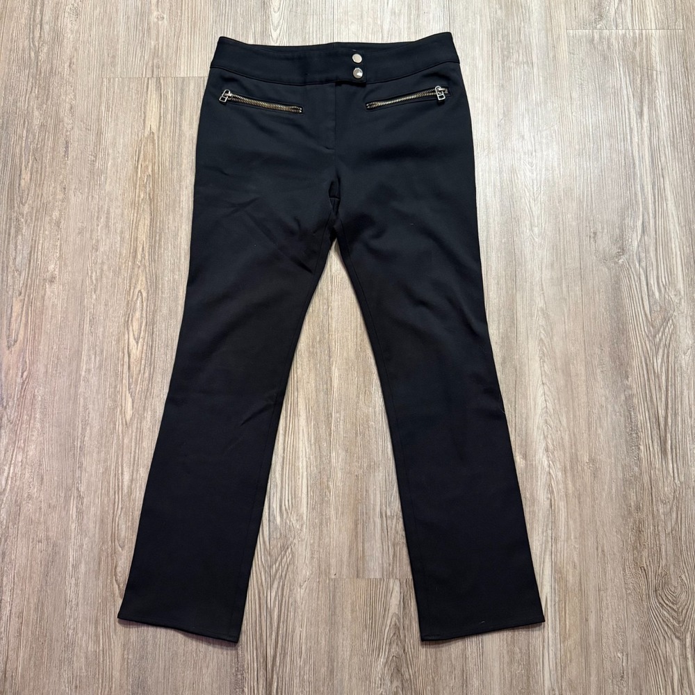 Veronica Beard Womens‎ 2 Metro Crop Kick Flare Pants Black